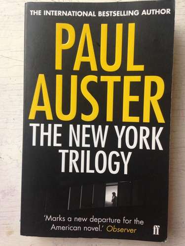 The New York Trilogy (subrayado) Paul Auster