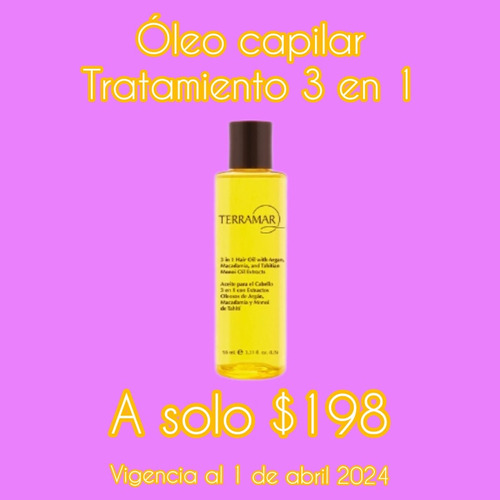 Óleo Capilar De Argan