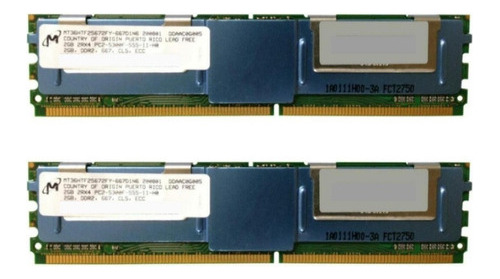 Memoria Servidor Hp Kit 4gb Ddr2 Pc2-5300f Dl360 G5 Dl380 G4