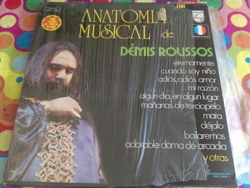 Demis Roussos Lp Anatomía Musical De R