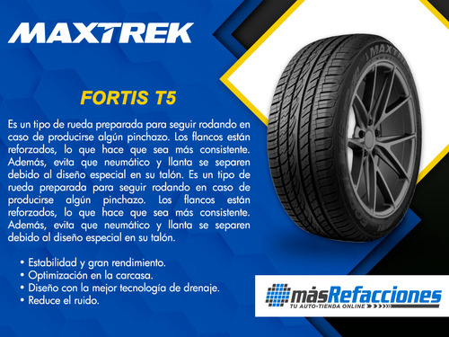 Paquete De 2 Llantas 275/45r22 112v Xl Maxtrek Fortis T5 Au