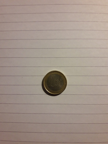 Moneda De 1 Euro 2002 Hombre De Vitrubio
