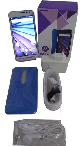 Celular Moto G3 16gb Branco + Brinde