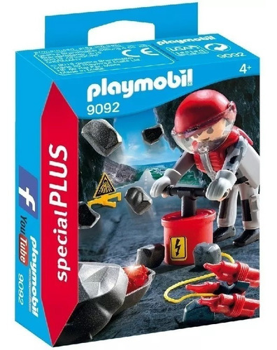 Playmobil Special Plus 9092 Explosion De Rocas 