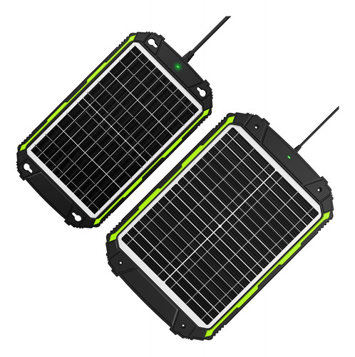Cargador Mantenedor Bateria Accionado Solar 20w 12v Kits 13w