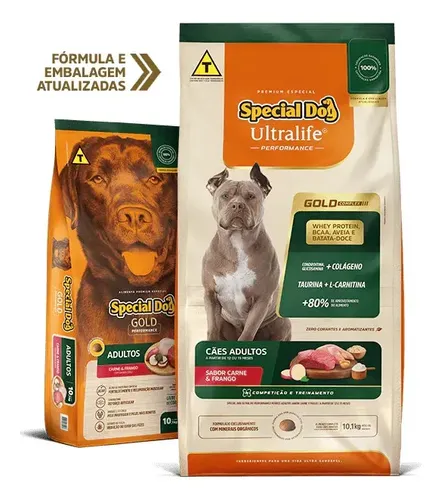 Ração Special Dog Gold Premium Adultos Carne E Frango 15kgs