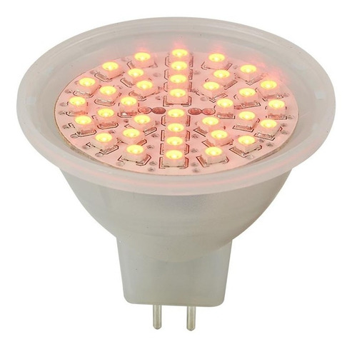 Foco Led Mr16 Gu5 2.3w Rojo Mr16-smdled/2.3wro