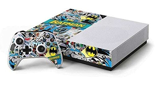 Batman Xbox One S Consola Y Controlador Paquete Piel Batman