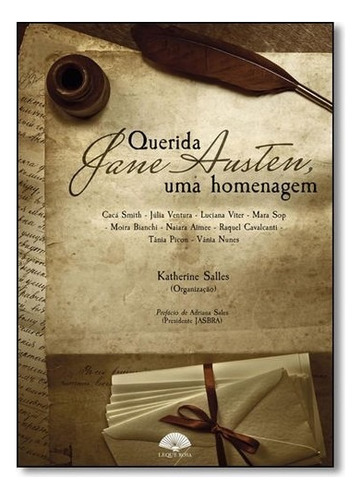 Querida Jane Austen: Uma Homenagem, De Smith. Editora Editora Bezz, Capa Mole, Edição 1 Em Português, 2017