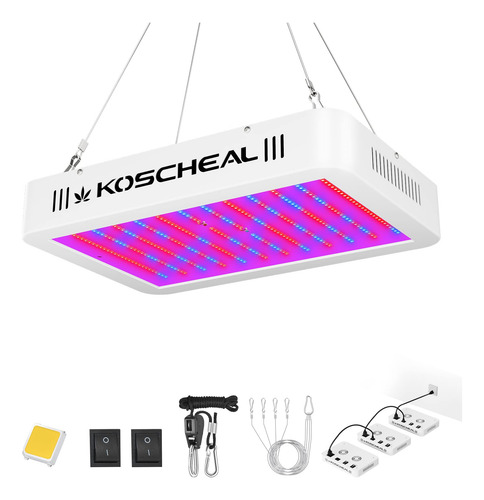 Led Grow Light Koscheal 1200w De Espectro Completo Para Plan