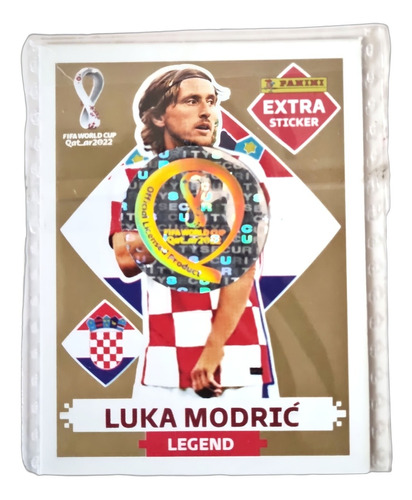 Figura Panini Extra Paquete X4 Sin Abrir Luka Modric