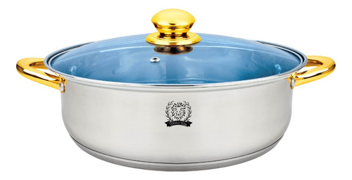 Set 3 Arroceras De Acero Inox 18/10 6 Pzs Grande Color Kk Jumbo