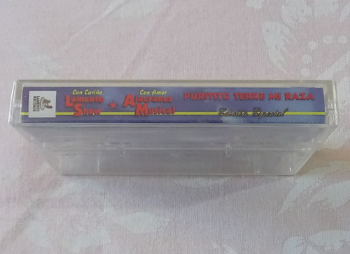 Lamento Show & Alacranes Musical Tape Cassette Nuevo 2001