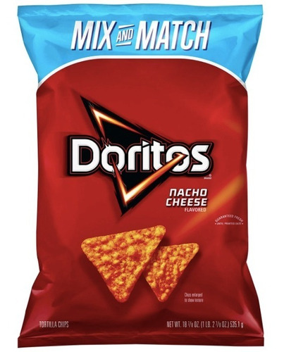 Nacho Cheese Doritos - Mix & Match (535g)