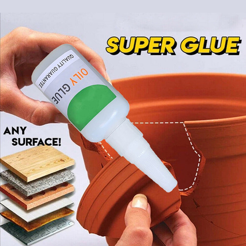 Pegamento Plástico Fuerte Universal Super Glue Para Resina Y