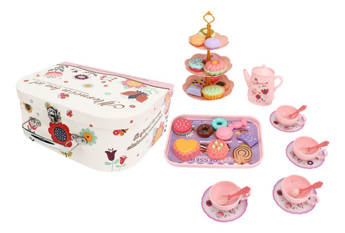 Set De Té Para La Tarde Para Niños, Tetera De Simulación, Ta
