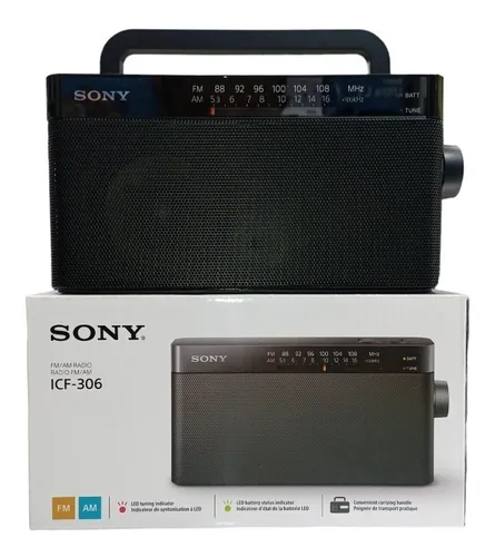 Radio Sony Am/fm Icf-306 | Envío gratis