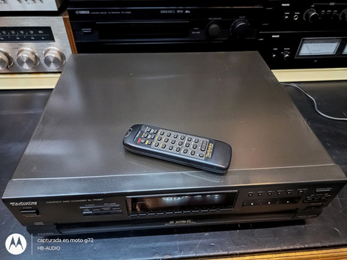 Compactera Cd Player 5 Cd Technics Sl-pd887 Lee Todo Hbaudio Negro (Usado)