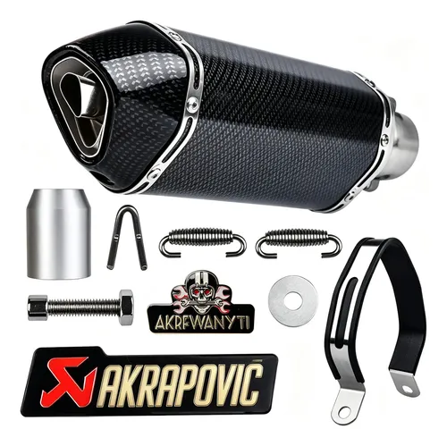 Escape Silenciador Para Moto Universal 38-51mm Babefas®