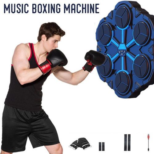 Máquina De Boxeo Con Bluetooth, Música, Fitness, Boxeo, Pare