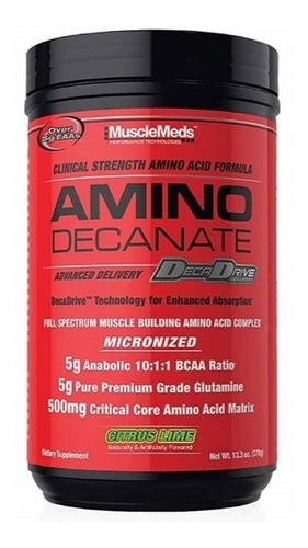 Aminoacido Y Glutamina Polvo Carnivor Amino Decanate 30sv 