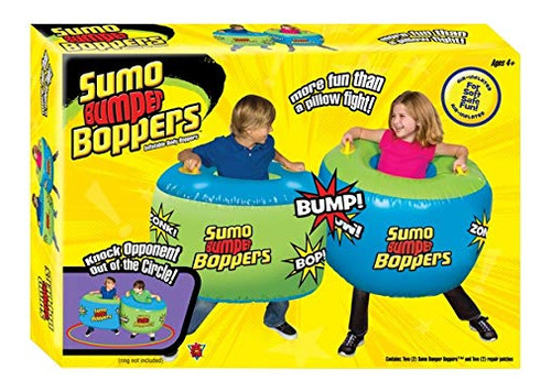 Juguete Bumper Boppers Big Time Sumo, Juego De 2 Unidades