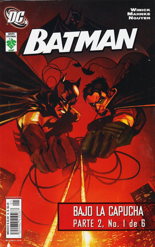Comic Batman Bajo La Capucha Parte 2 Tomo # 1 Editorial Vid