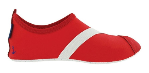 Zapatos Deportivos Acuaticos Y Marinos. Rojos. Talla Mediana