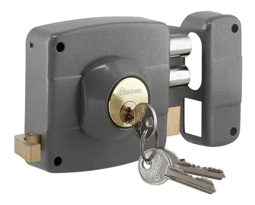 Cerradura Sobreponer Oister 110 Gris