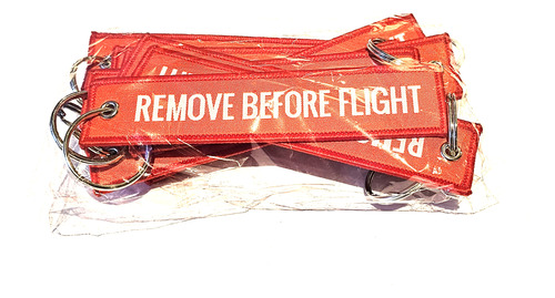 Llaveros Remove Before Flight X 10 Unidades