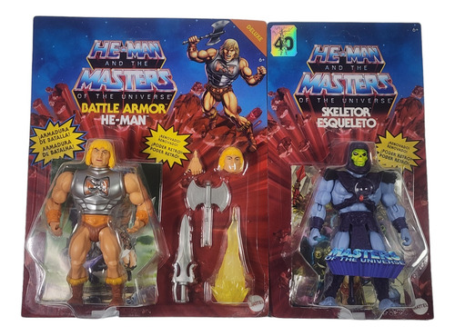 Masters Of The Universe He-man Vs Skeletor Deluxe