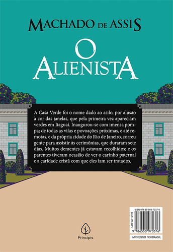 Imagem 2 de 2 de O Alienista, de de Assis, Machado. Série Clássicos da literatura mundial Ciranda Cultural Editora E Distribuidora Ltda., capa mole em português, 2019
