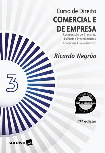 Curso De Direito Comercial E De Empresa - Vol. 3 -17ª Edição 2023, De Ricardo Jose Negrão Nogueira. Editora Saraiva Jur, Capa Mole Em Português