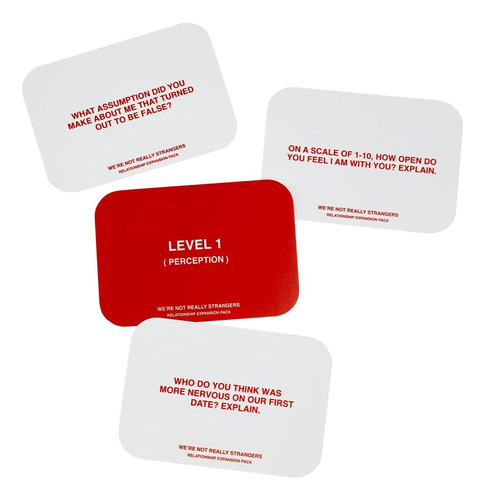Juego De Cartas We're Not Really Strangers-relaciones Ingles