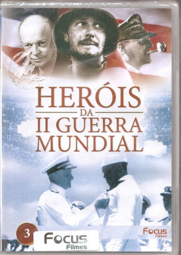 Dvd Heróis Da 2ª Guerra Mundial Vol. 3