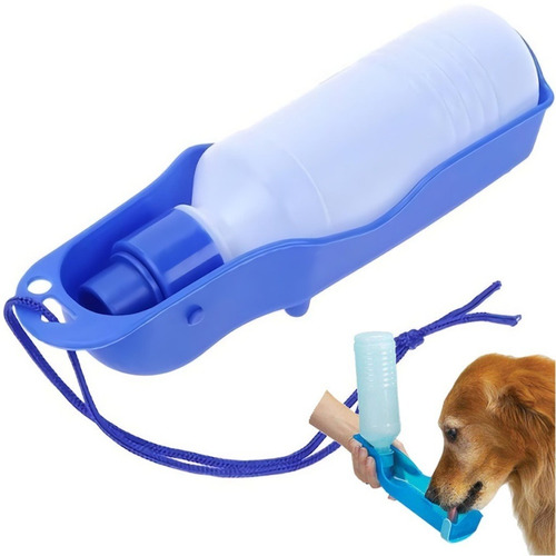 Bebedero Botella Agua Para Mascotas Perro 500 Ml