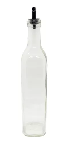 Aceitero para Cocina de Botella de Vidrio con Pico 500 ml RYBIU IMPORT