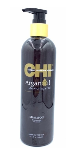 Chi Argan Oil Shampoo Plus Moringa 340 Ml