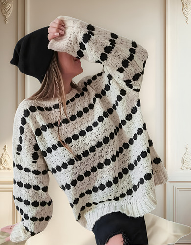 Sweater Mujer Frizz Abarca Hasta 4