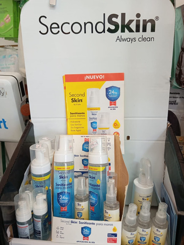 Desinfectante Sanitizante De Manos Sin Alcohol 24hs 2x250ml