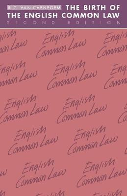 Libro The Birth Of The English Common Law - R. C. Van Cae...