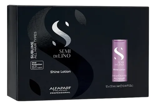 Alfaparf Ampollas Shine Lotion Semi Di Line 12uni X 13ml