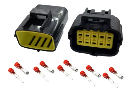 Conector Empalme Automotriz Impermeable 12a- 300v - 10 Pines