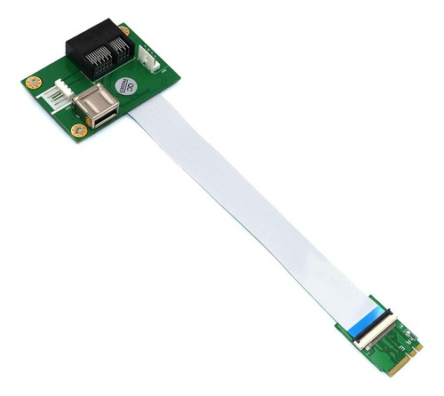 2 Ngff Llave Pcie Riser Adaptador Pci-e X1 Usb 4pin Pci Para