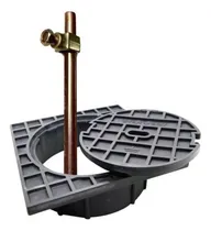 Comprar Kit Puesta A Tierra Jabalina 3\u002F8 1 Mt + Caja + Toma Cable