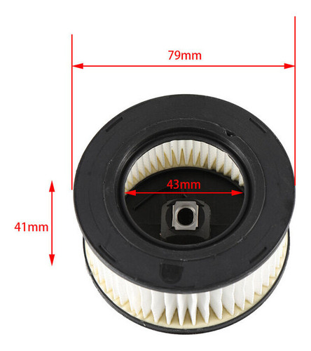 Xd Filtro Aire Combustible Spark Para Stihl Ms251 261 271