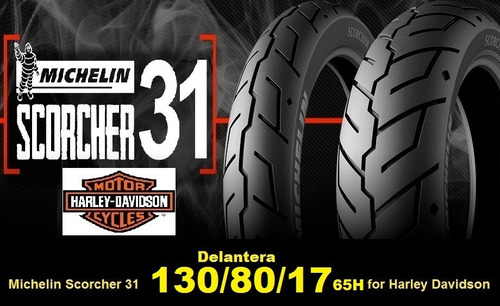 Michelin Scorcher 31 Harleydavidson 130 80 17 65h Front Del