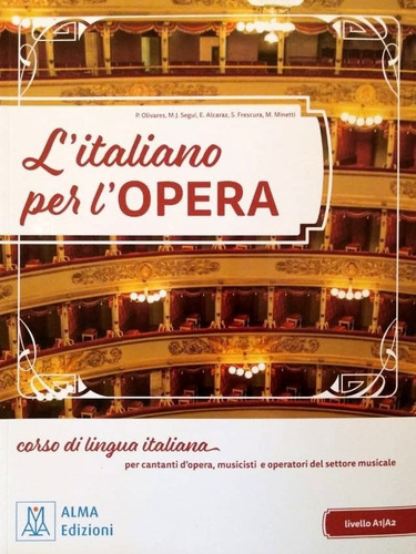 L'italiano Per L'opera Libro Studente + Mp3 E Video Online