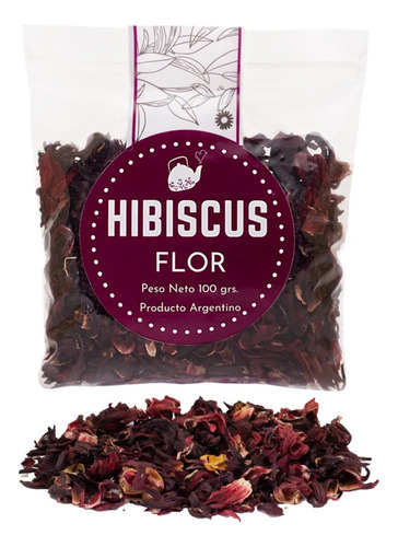 Hibiscus Flor X100 Gr - Heredia 