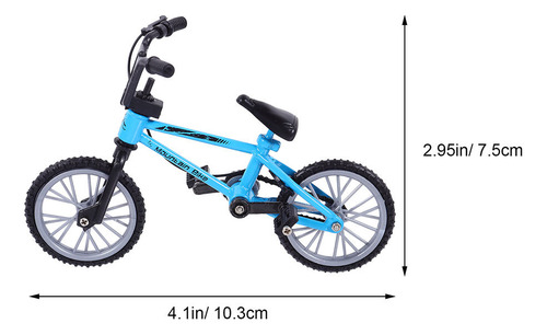2 Juegos De Minibicicleta De Dedo Modelo Finger Bike De Alea
